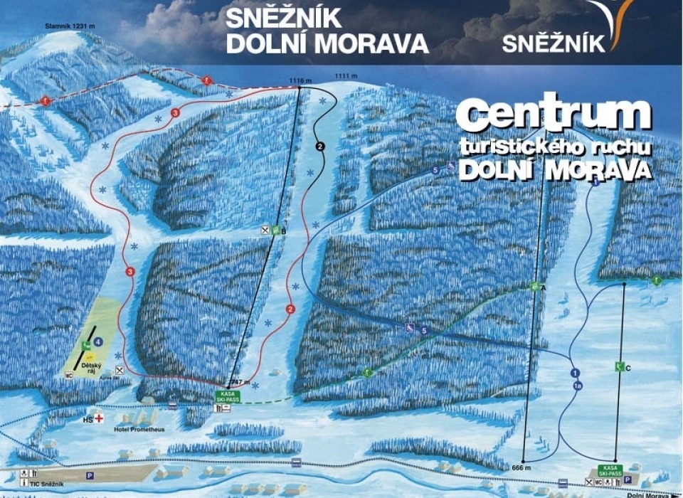 Ski Resort Dolni Morava - Sneznik (Czechia)