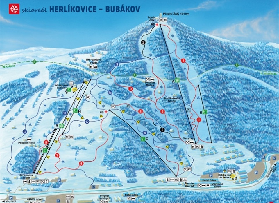 Ski Resort Herlíkovice - Bubákov (Czechia)