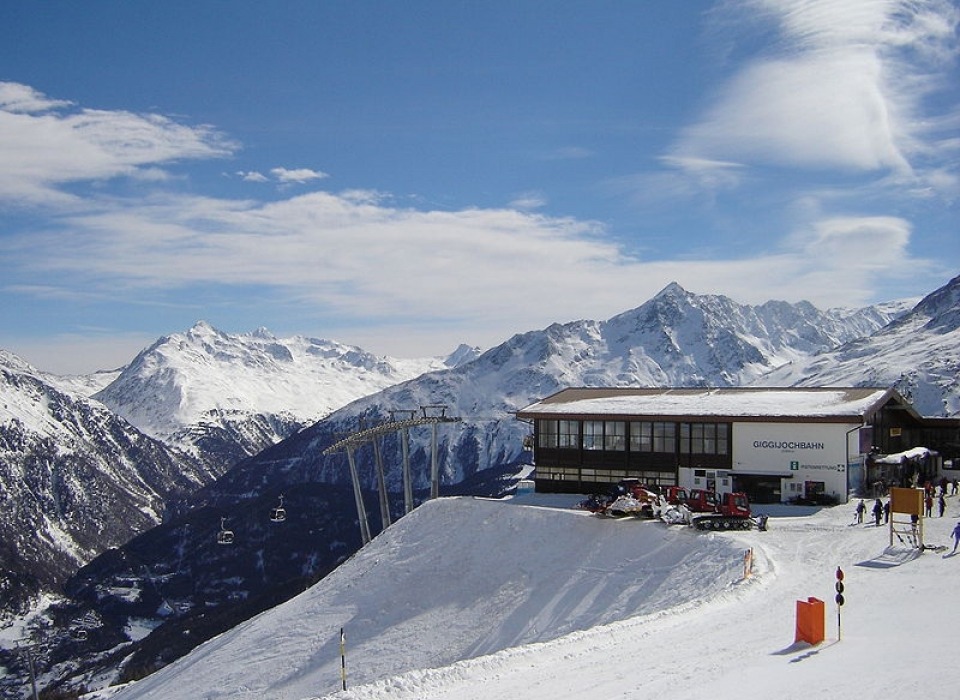 Ski resort Otztal - Soelden (Austria)