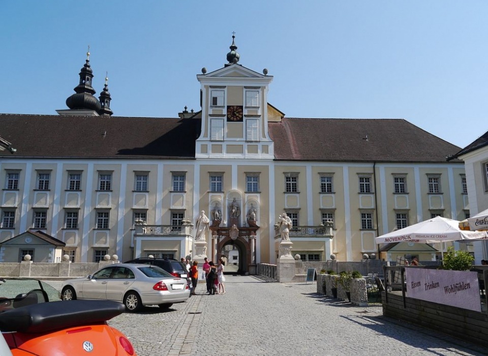 Benedictine monastery Kremsmunster (Austria)