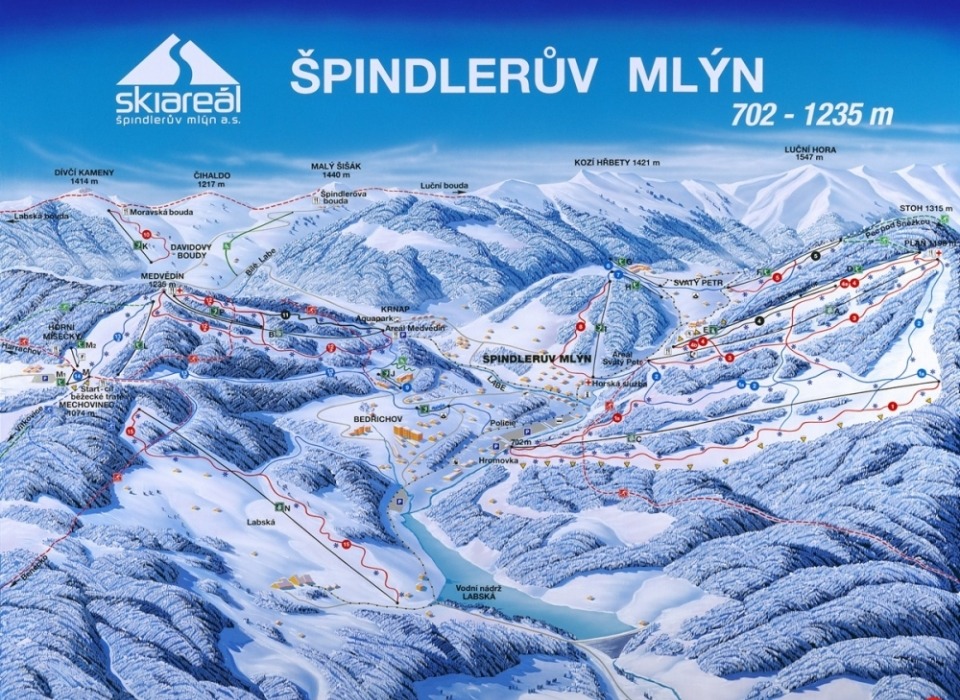 Špindlerův Mlýn - ski center (Czechia)